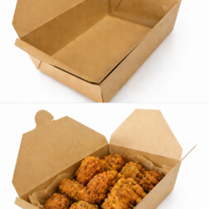 kraft takeaway food box